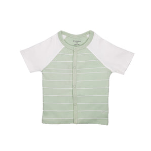 T-shirt Half Sleeves Boys 2pc Pack - Sage Green/Grey