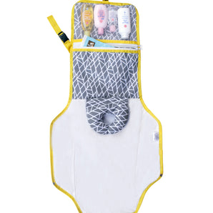 Insta Baby Diaper Changing Pad / Changing System - Grey Mosaic