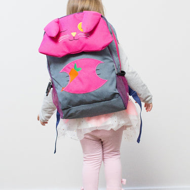 My Milestones PVC-FREE 3D Animal Series Kids/Toddlers Fun Backpack - Rabbit.